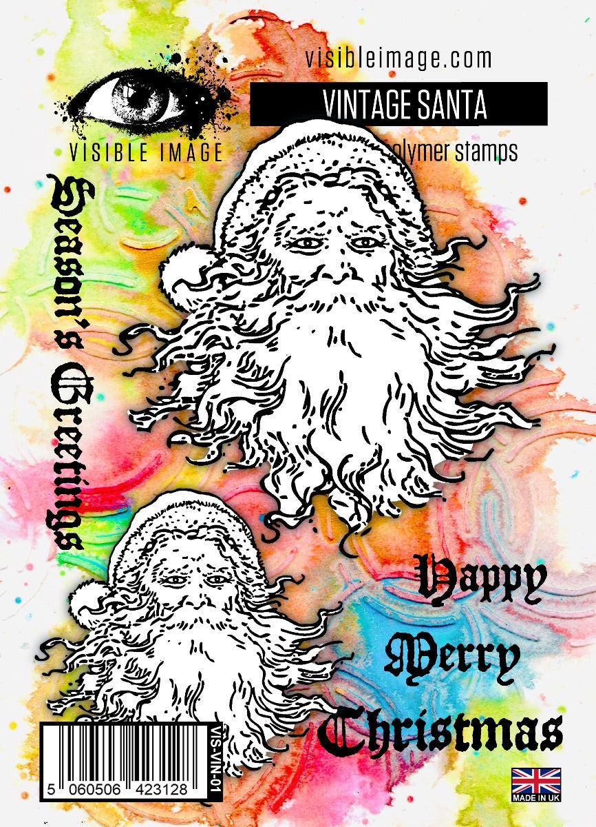 Vintage Santa - A6 Stamp Set