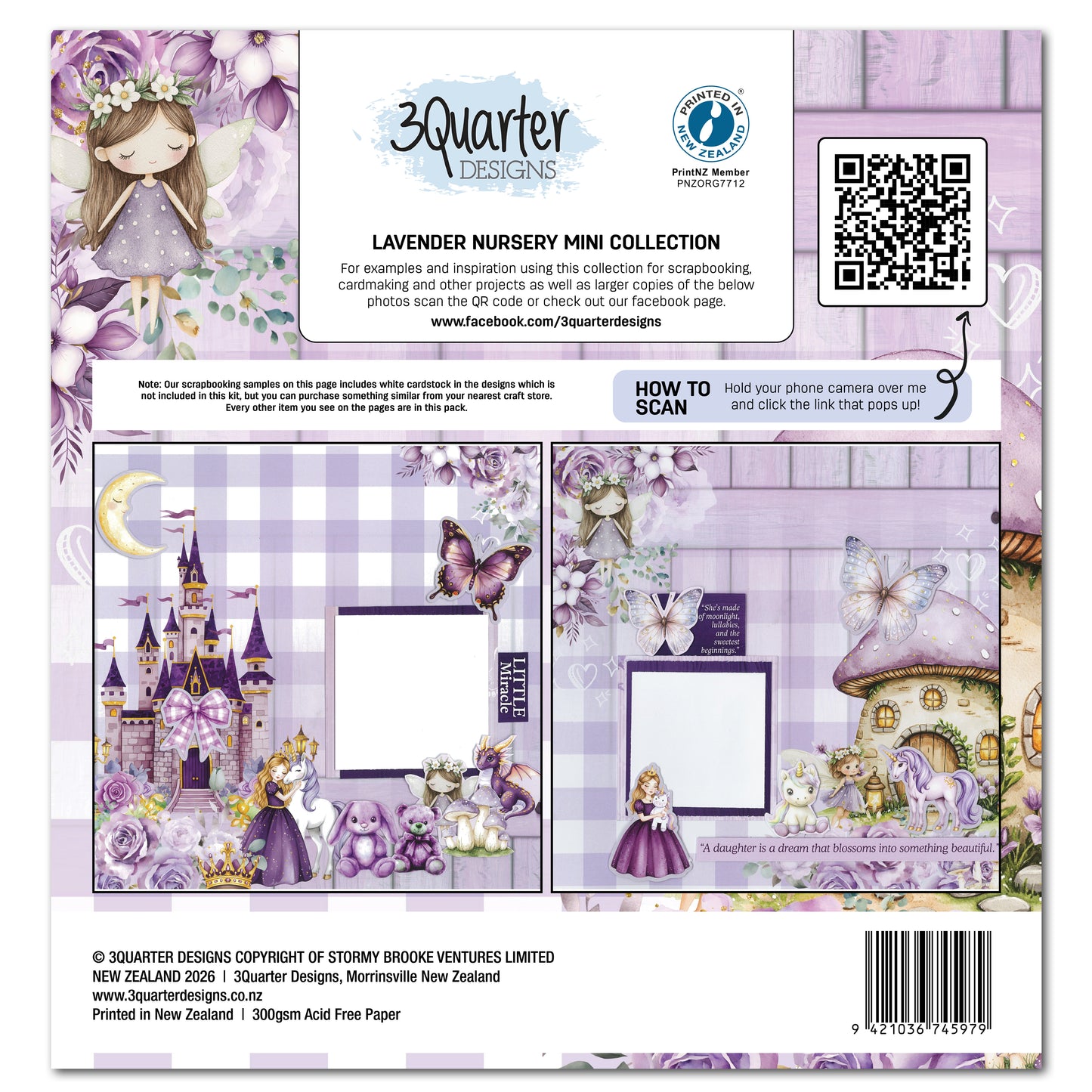 Lavender Nursery -Mini Collection - April Release