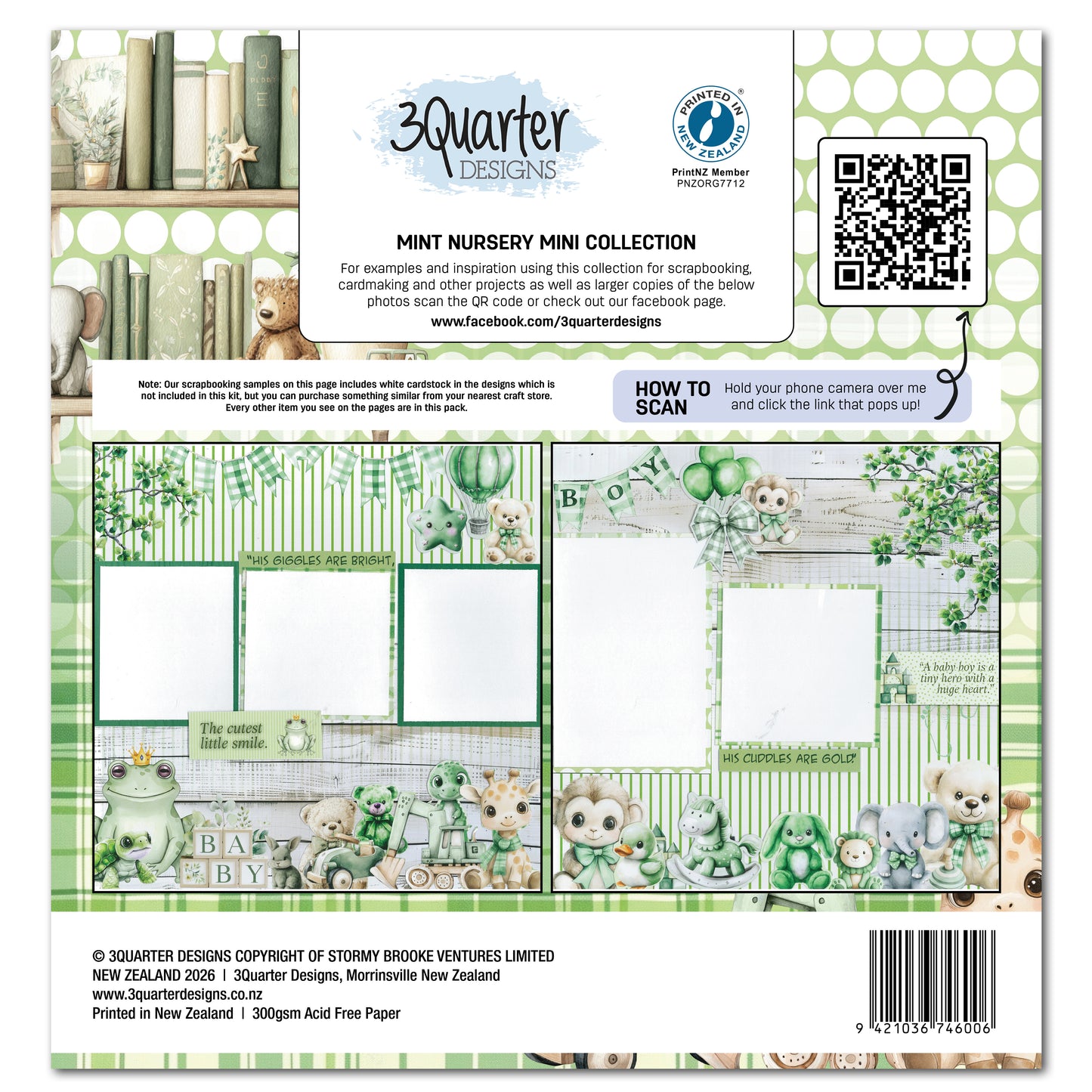 Mint Nursery -Mini Collection - April Release