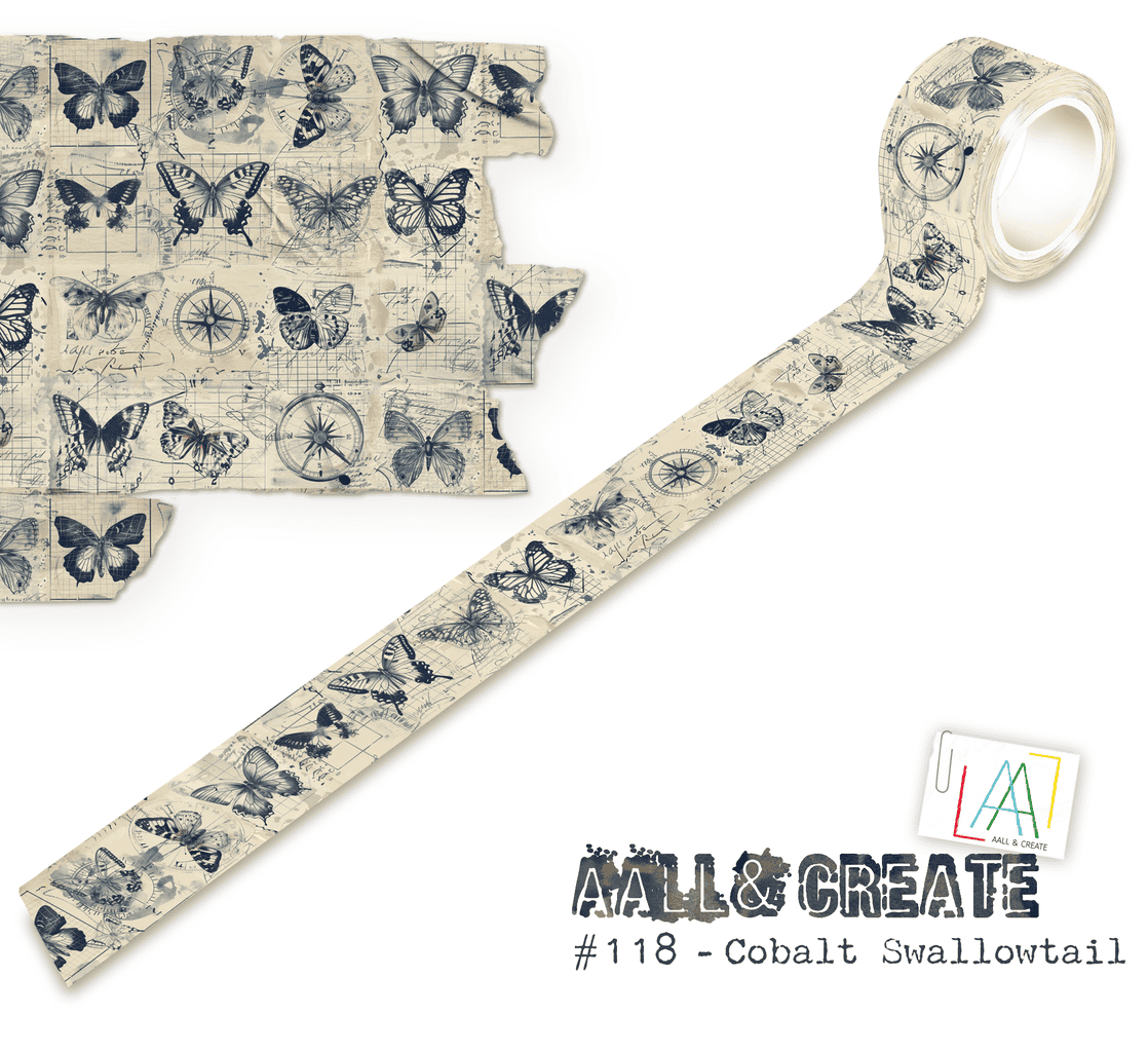 Cobolt Swallowtail - #118 - Washi- October 2024 image 0