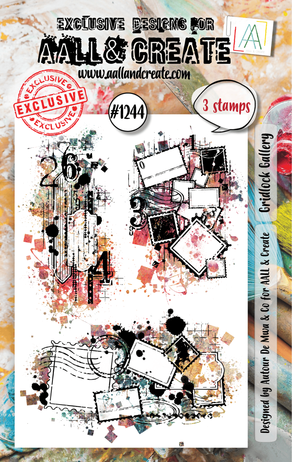Gridlock Gallery- #1244 - Stamp- September 2024 image 0