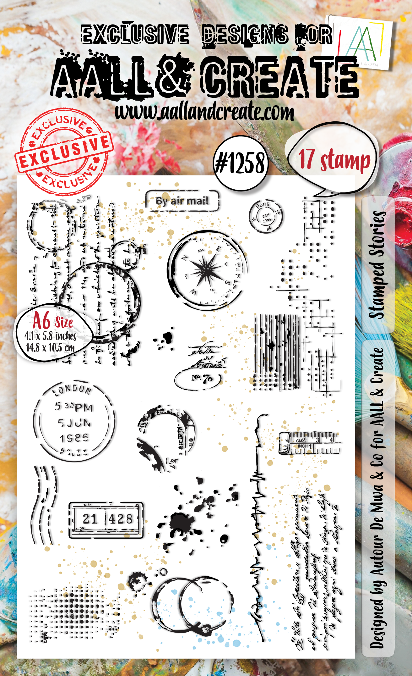 Stamped Stories - #1258- Stamp- February 2025 image 0