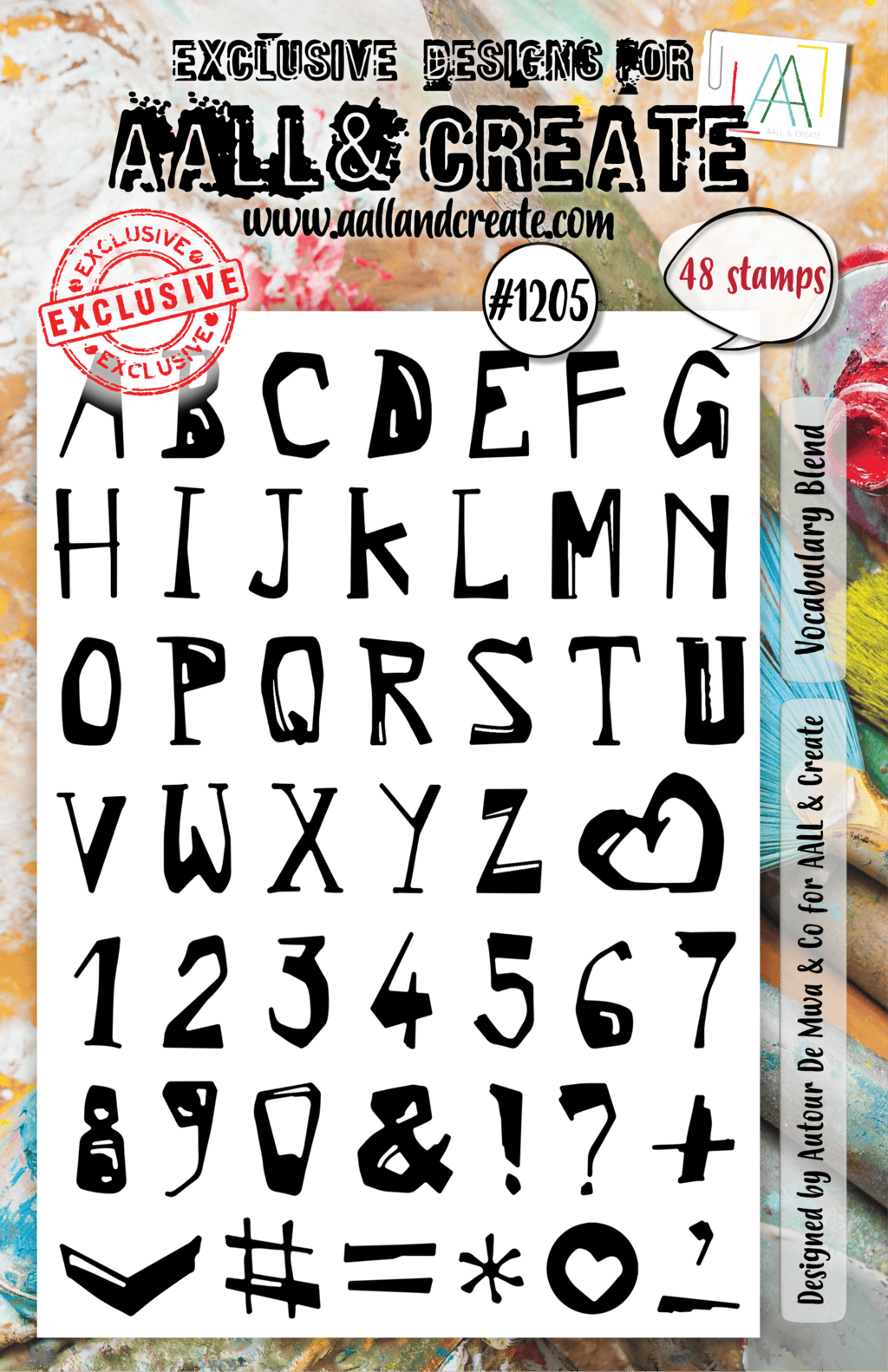 Vocabulary Blend - #1205 - Stamp Set - July 2024 image 0