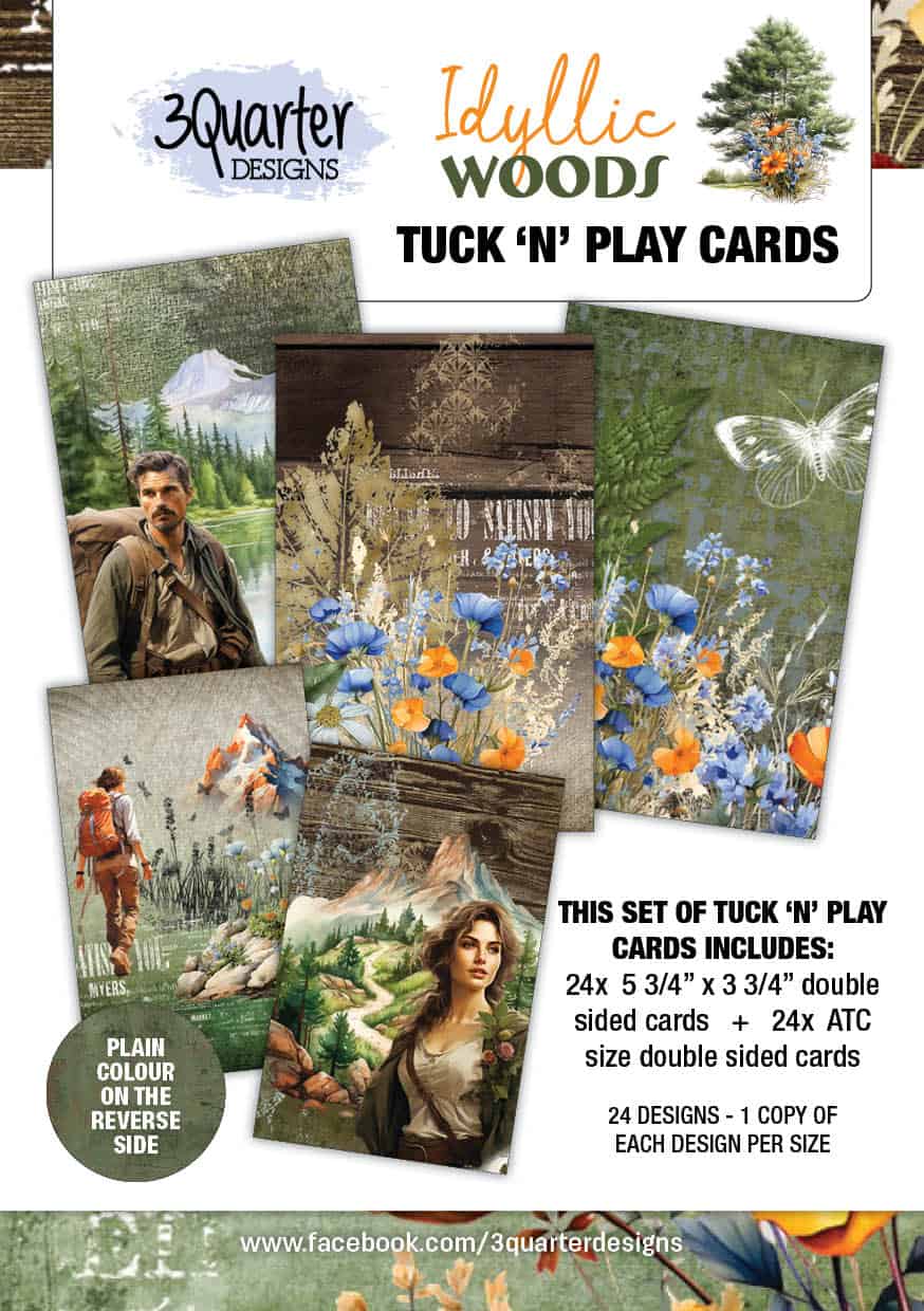 Idyllic Woods-Tuck n' Play Cards - June Release image 0