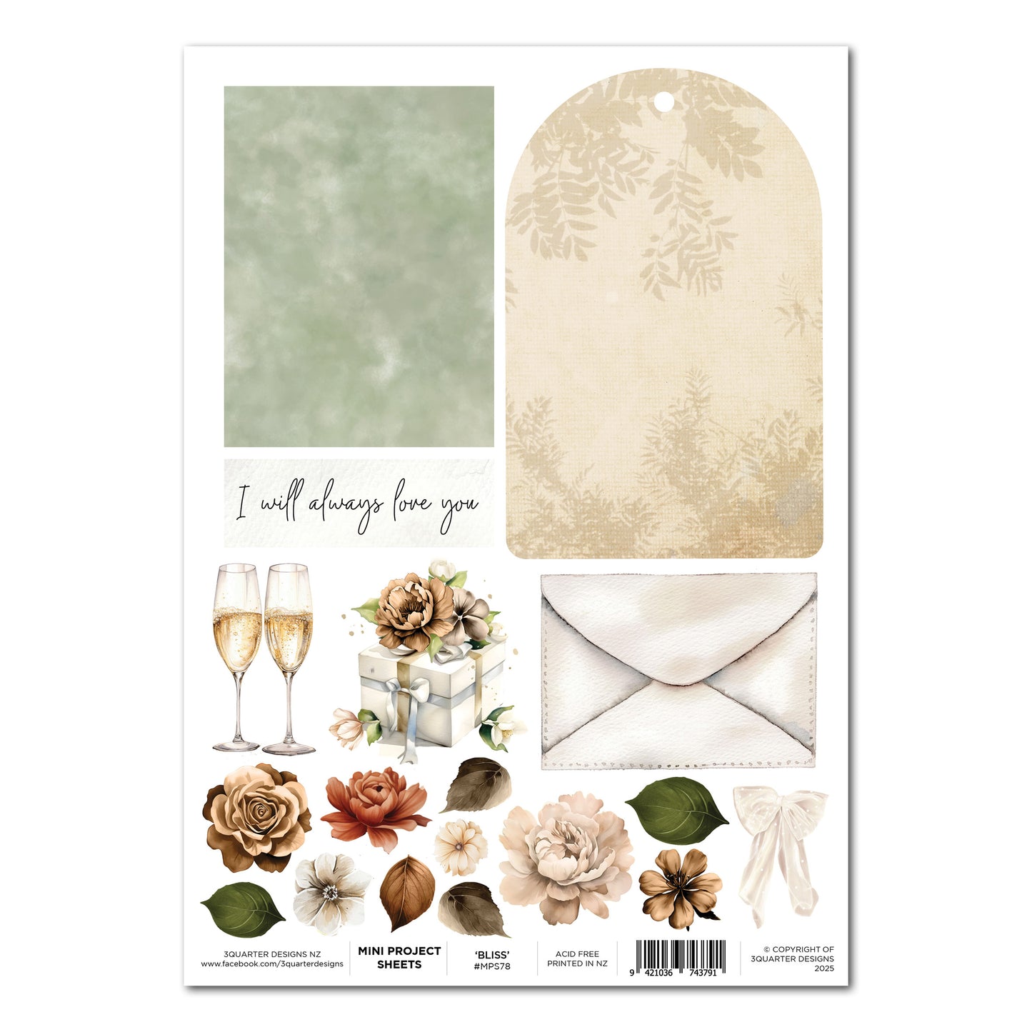 Wedded Bliss-Mini Project Sheet - February Release image 0