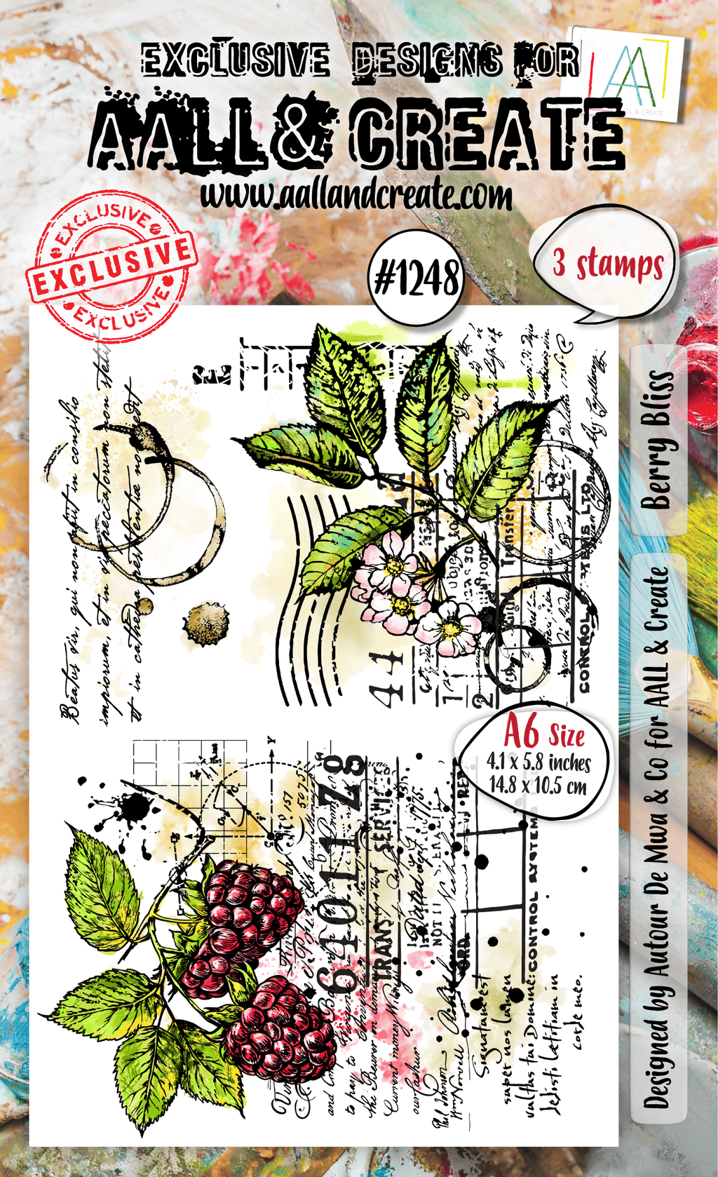 Berry Bliss - #1248- Stamp- November 2024 image 0
