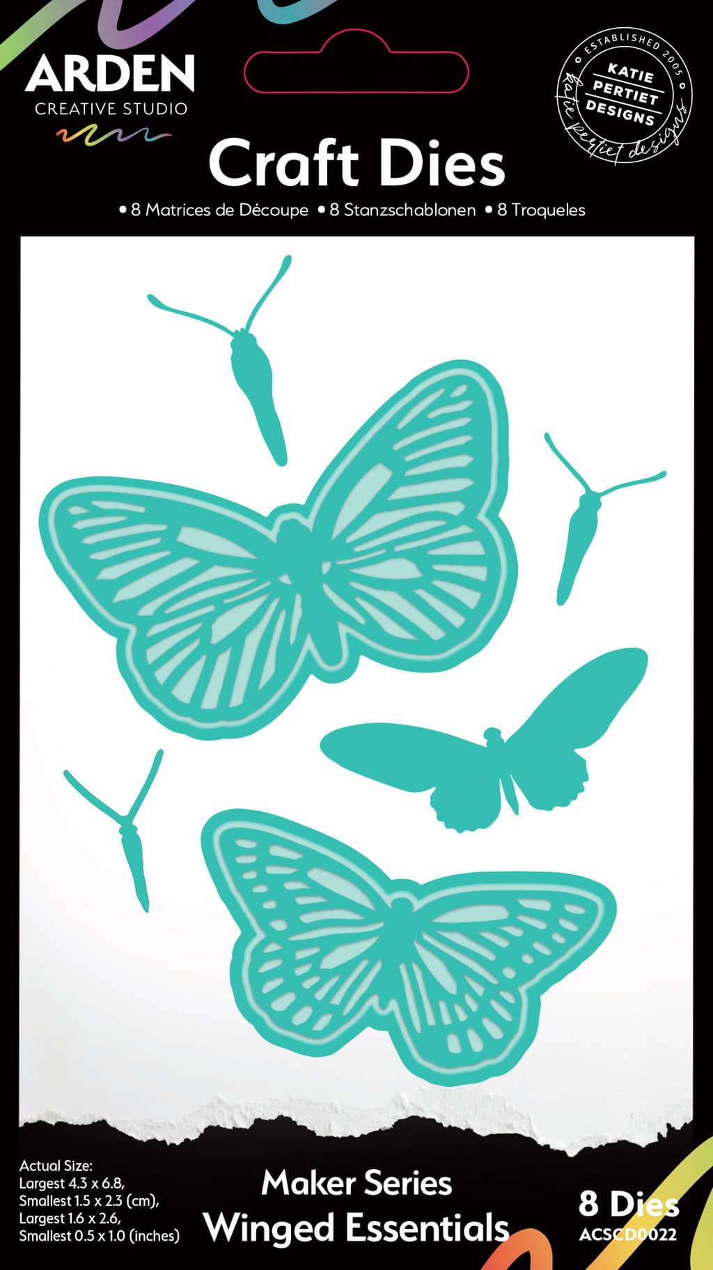 Maker Series Winged Essentials Craft Die Set image 0