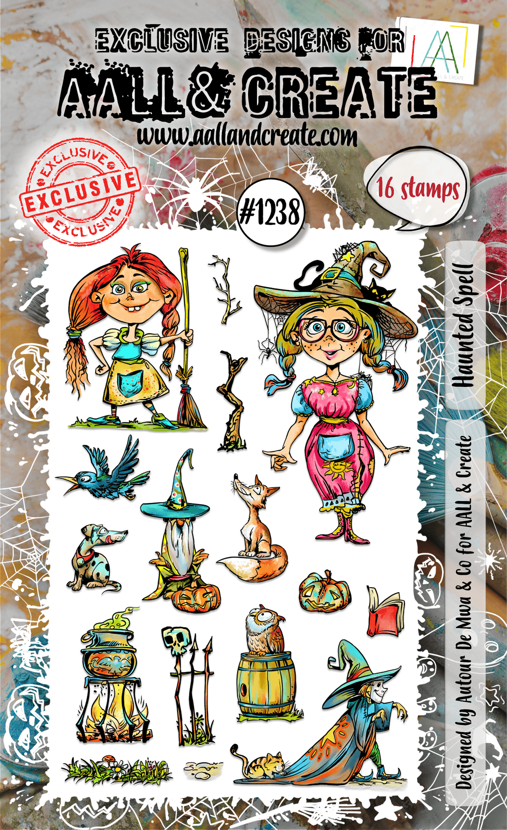 Haunted Spell - #1238 - Stamp- August 2024 image 0