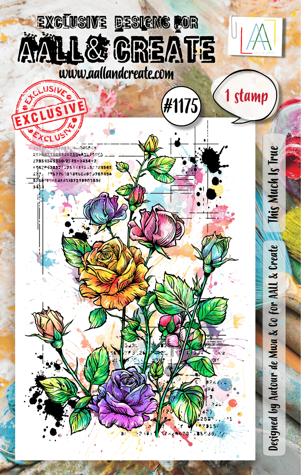 This Much is True - #1175 -A7 Stamp Set - June 2024 image 0