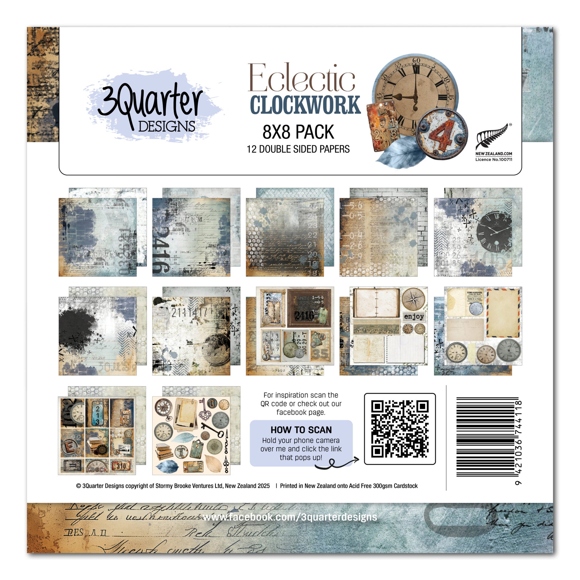 Eclectic Clockwork- 8x8- May Release image 0