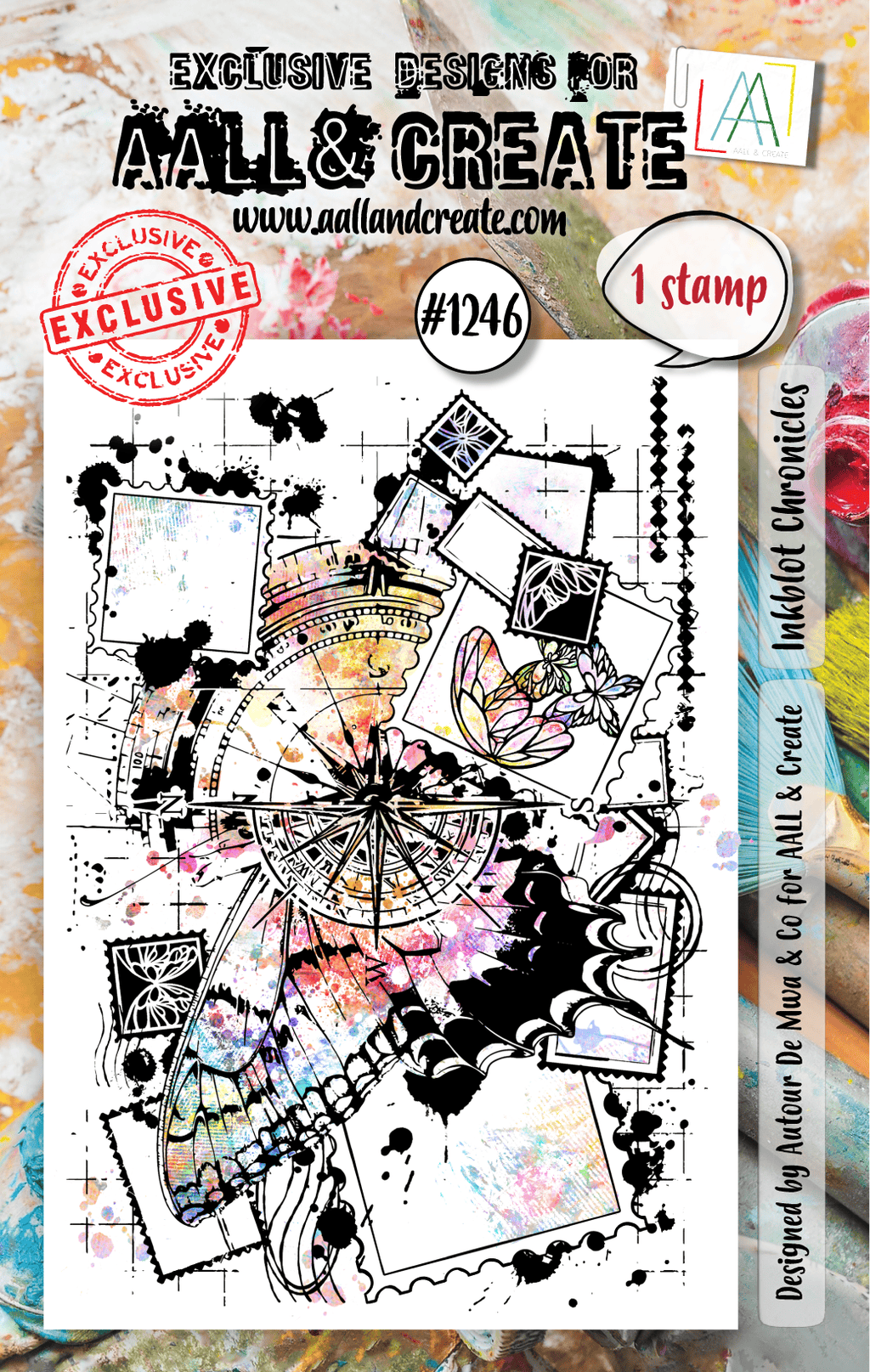 Inkblot Chronicles- #1246 - Stamp- September 2024 image 0