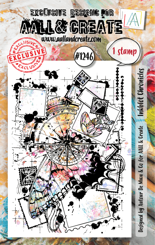 Inkblot Chronicles- #1246 - Stamp- September 2024 image 0