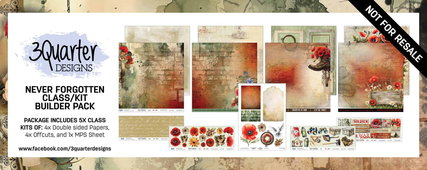 Never Forgotten Class/ Kit Builder Pack- June release image 0