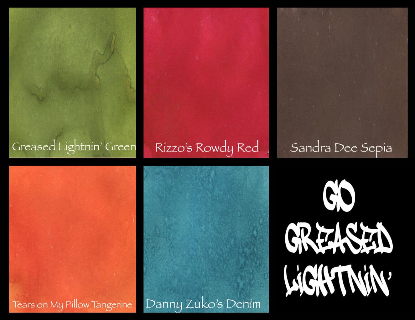 Go Greased Lightnin' Flat Fabio Spray Set 4 image 0