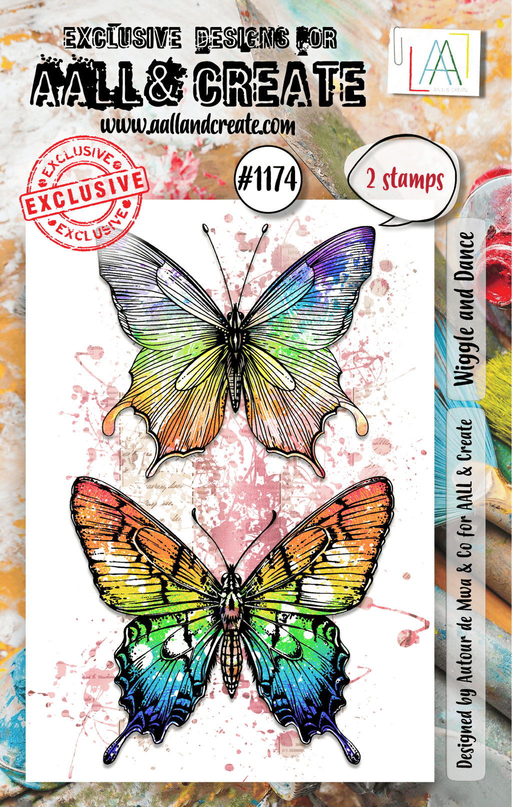 Wiggle and Dance - #1174 - Stamp Set - July 2024 image 0