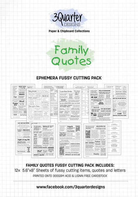 Family Quotes-Ephemera image 0