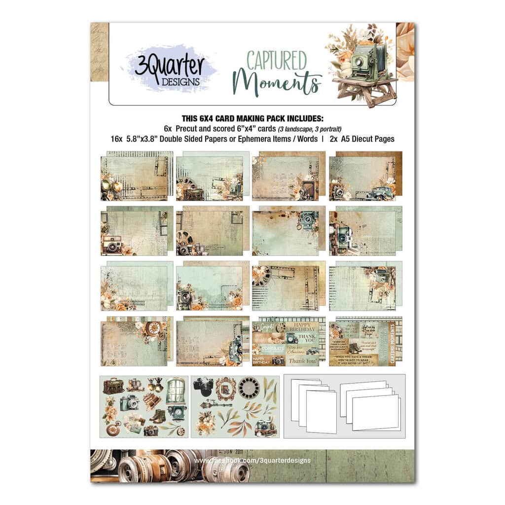 Captured Moments  6x4- July Release image 0