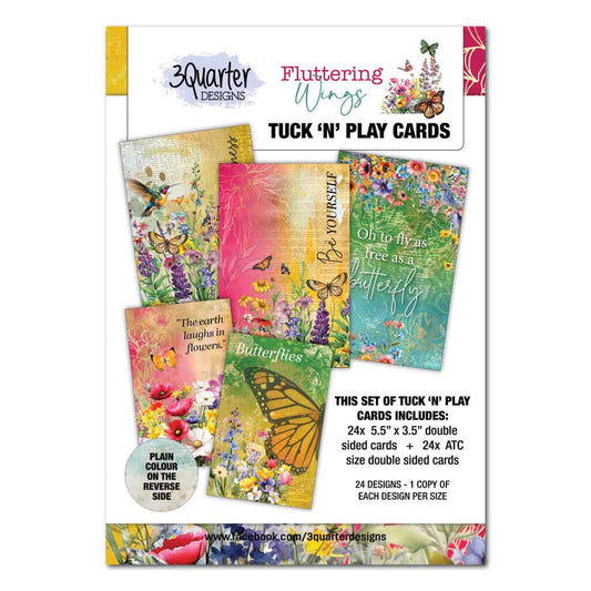 Fluttering Wings Tuck n' Play Cards - June Release image 0