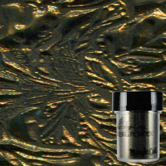 Midnight Gold Obsidian - Embossing Powder image 0