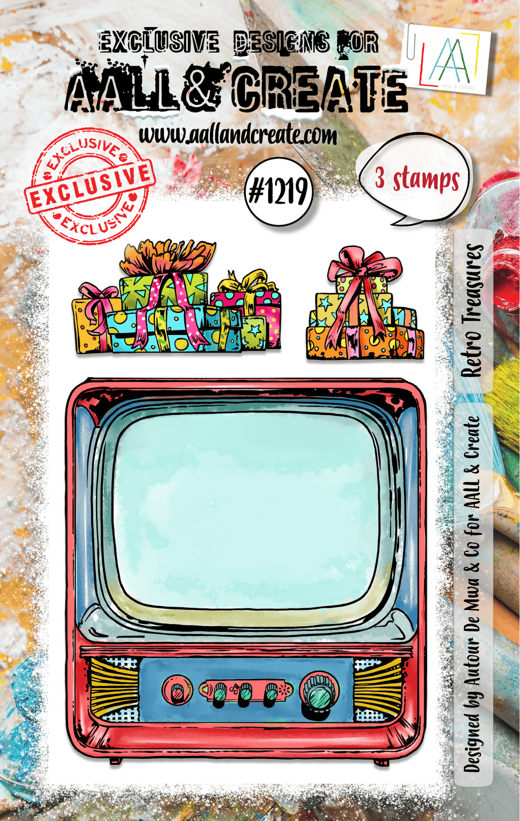 Retro Treasures - #1219 - Stamp- August 2024 image 0
