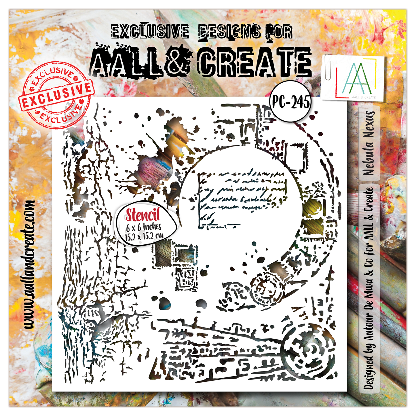 Nebula Nexus- #245 -Stencils -April 2025 image 0