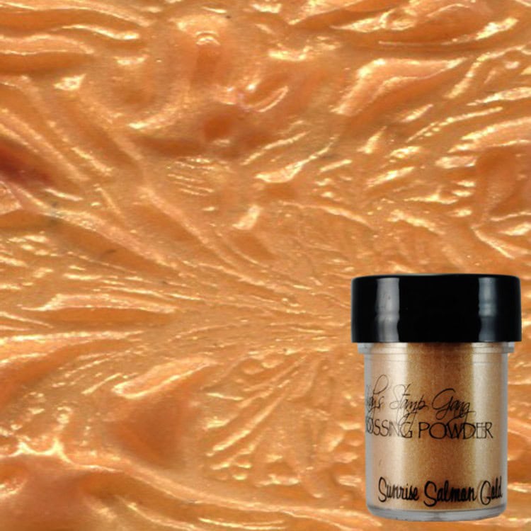 Sunrise Salmon Gold - Embossing Powder image 0