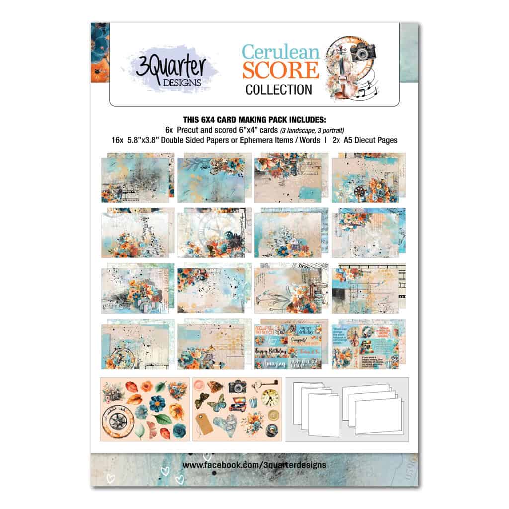 Cerulean Score 6x4- August Release image 0