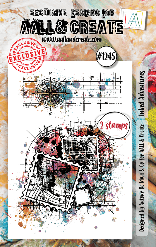 Inked Adventures- #1245 - Stamp- September 2024 image 0
