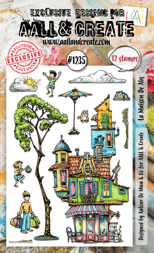 La Maison De Abs - #1235 - Stamp Set - July 2024 image 0