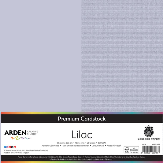 Premium Cardstock-Lilac 12in image 0