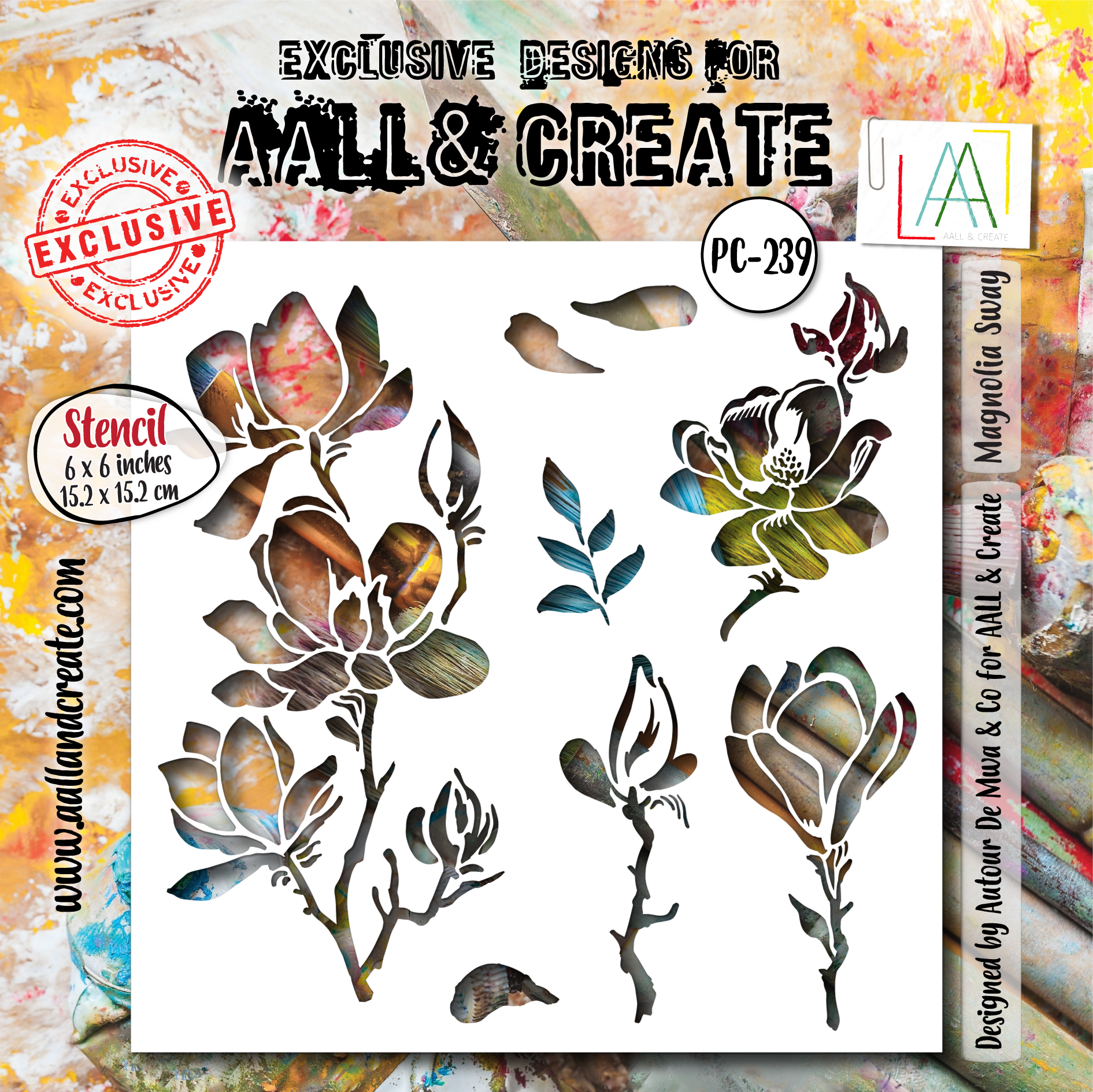 Magnolia Sway- #239 -Stencils -March 2025 image 0