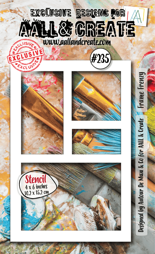 Frame Frenzy- #235-Stencils -November 2024 image 0