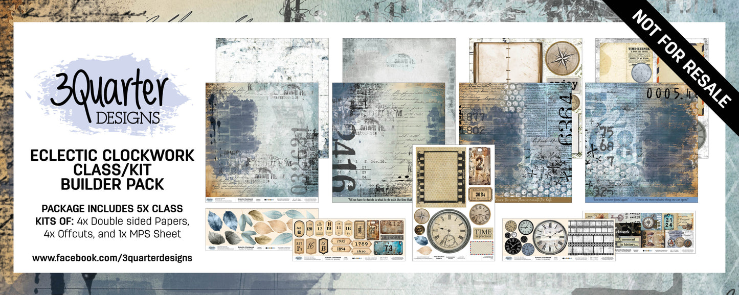 Eclectic Clockwork Class/ Kit Builder Pack- May release image 0