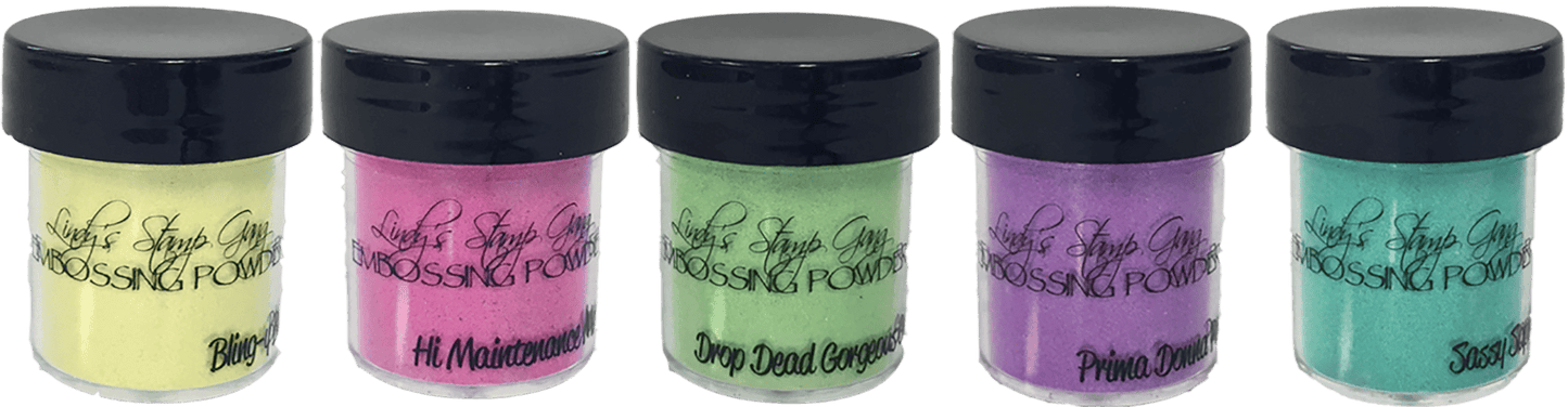 Drop Dead Diva Embossing Powder Set image 0