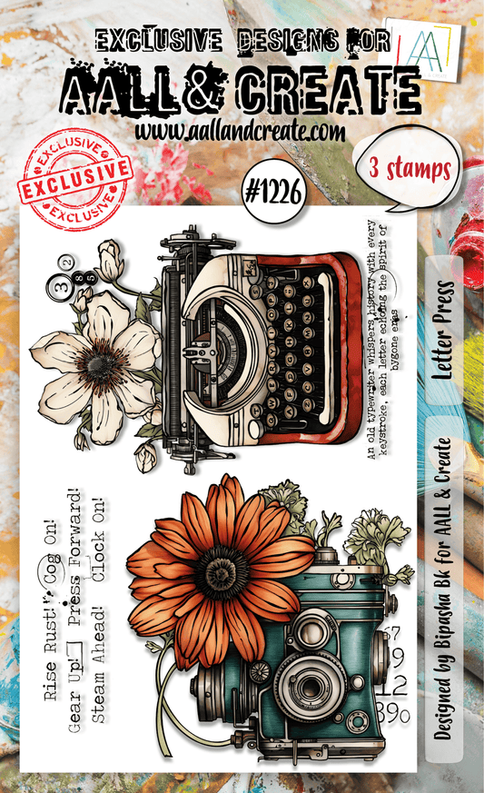 Letter Press - #1226 - Stamp- August 2024 image 0
