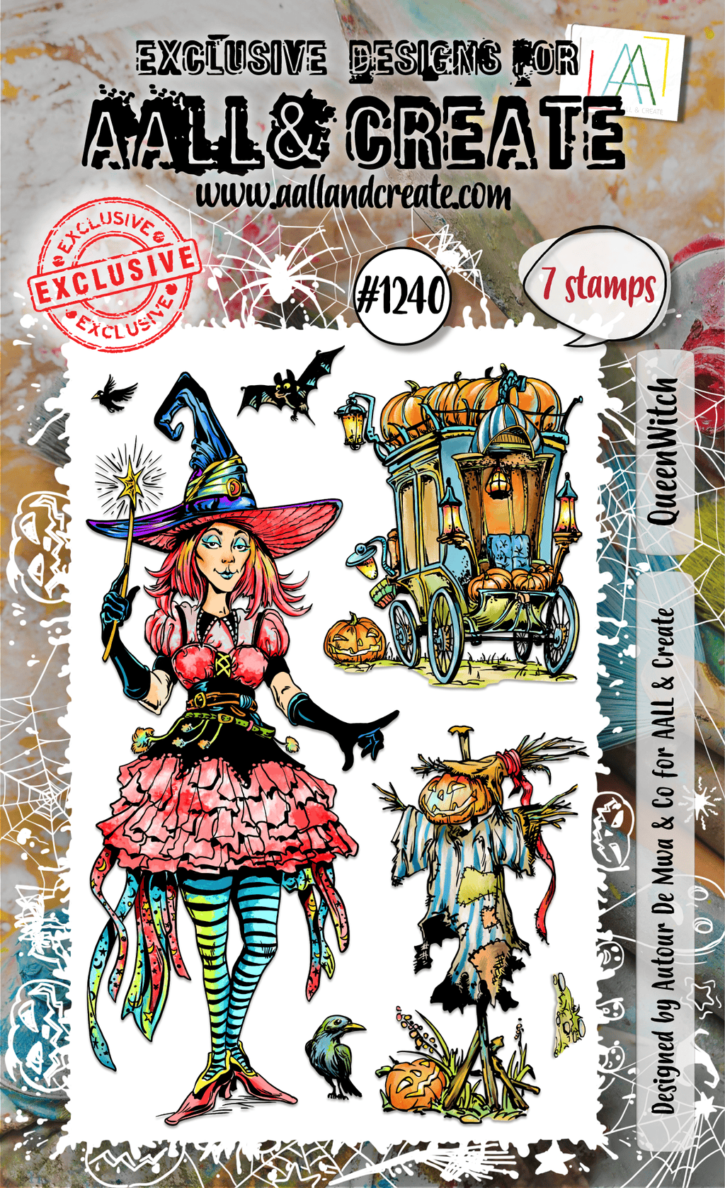Queen Witch - #1240 - Stamp- August 2024 image 0