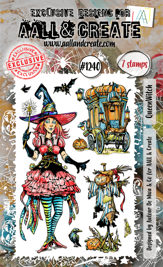 Queen Witch - #1240 - Stamp- August 2024 image 0