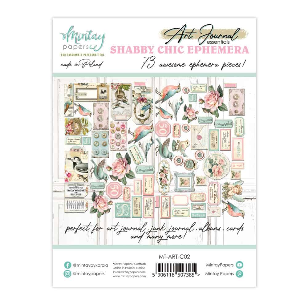 Art Journal Essentials - Shabby Chic Ephemera image 1