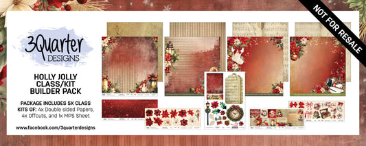 Holly Jolly Class/ Kit Builder Pack- August release image 0