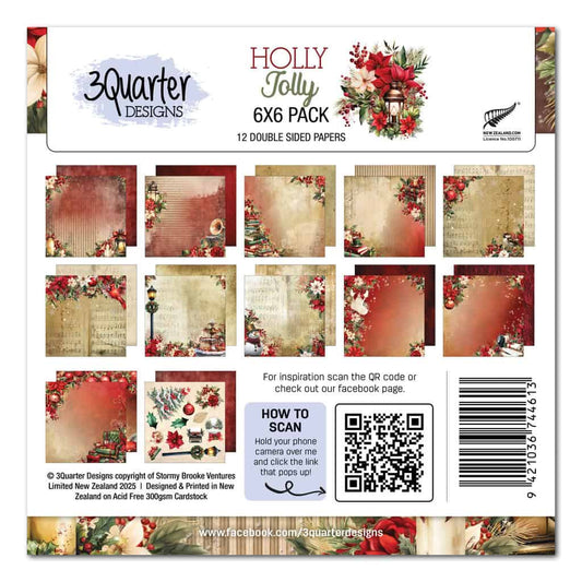 Holly Jolly 6x6 - August Release image 0