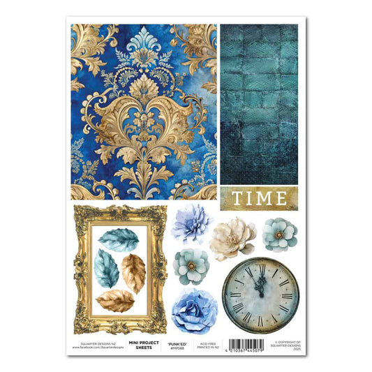 Grunged Baroque -Mini Project Sheet - July Release image 0