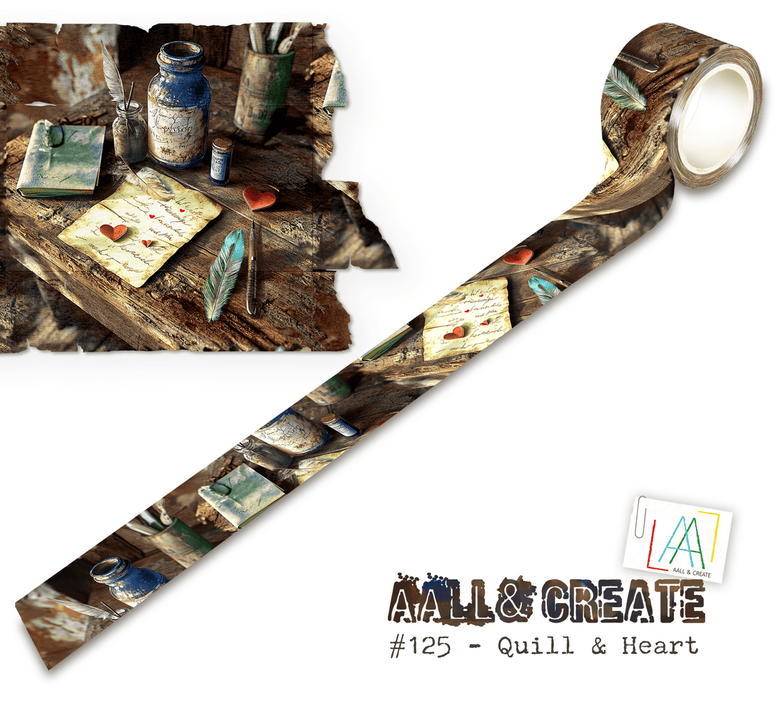 Quill & Heart (Layer-It-Up!) - #125 - Washi- November 2025 image 0