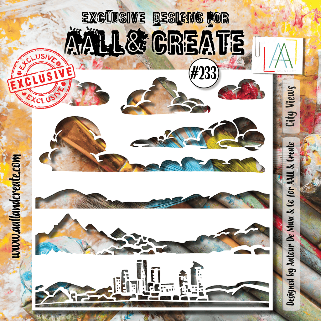 City Views- #233 -Stencils -November 2024 image 0