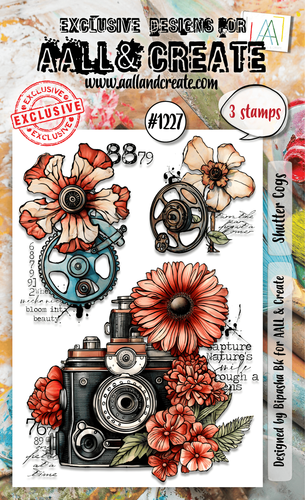 Shutter Cogs - #1227 - Stamp- August 2024 image 0