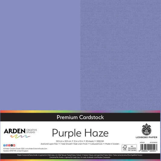 Premium Cardstock-Purple Haze 12in image 0