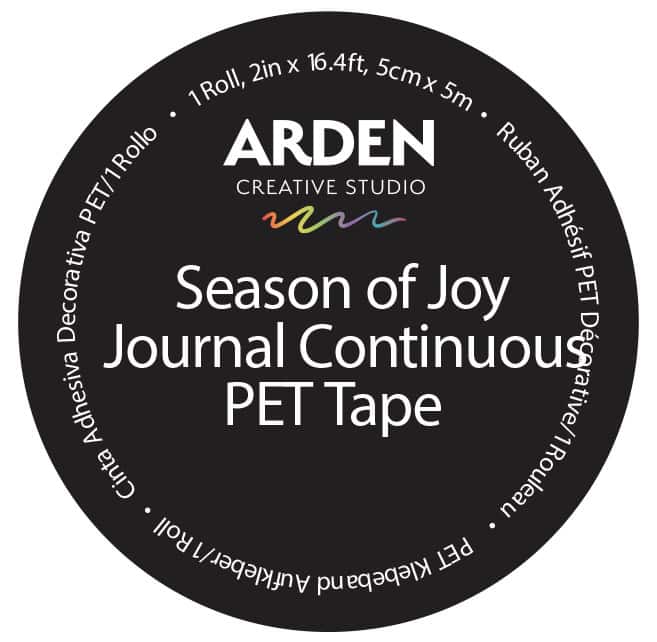 Season of Joy- Journal Continuous- Kiss-cut Pet Tape image 0