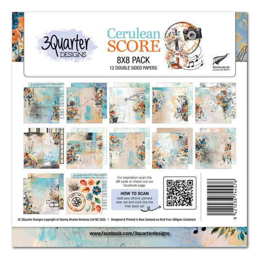 Cerulean Score 8x8 - August Release image 0