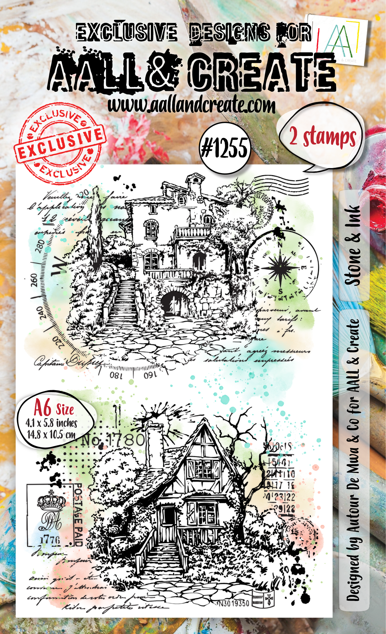 Stone & Ink - #1255- Stamp- February 2025 image 0