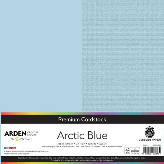 Premium Cardstock-Arctic Blue 12in image 0