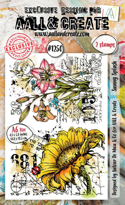 Sunny Splash - #1250- Stamp- November 2024 image 0